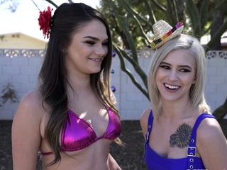 Wet large ass teens plays with guys balls