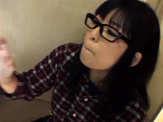 Asian huge tit babe blowjob