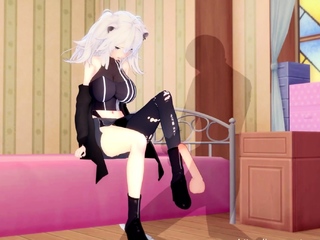 Great hentai anal sex with spectacular excited nurse