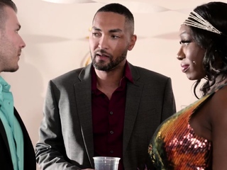 Best man puts ebony wife to be in doubt