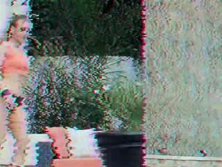 Blonde Big Booty Babe Twerks in Booty Shorts All Natural