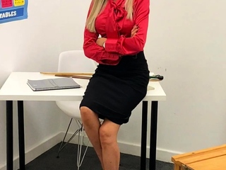 Blonde Teen Solo Masturbation