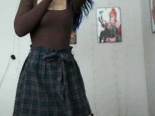 Brunette Solo Webcam Masturbation