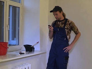 Classy barely legal russian brunette Candy Julia cums difficult