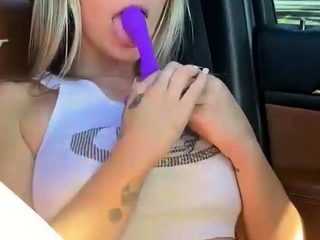 Close up blonde fucked and fingered in her pussy