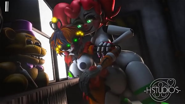 FNAF Circus B. fucks Scrap B.
