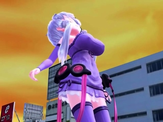 Hentai redhead gives blowjob and having sex