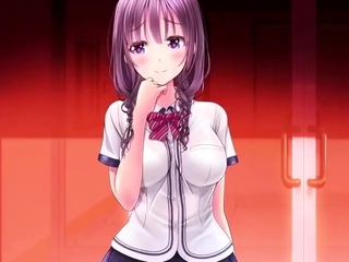 Hentai redhead gives blowjob and having sex