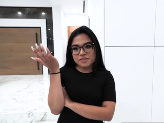 Latina Girl Summer Col Blows Stepbro’s Dick