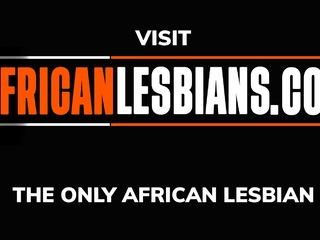 Lesbian Zulu Coworkers Real STEAMY Threesome