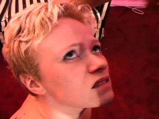 Prurient babe was caught while she was masturbating