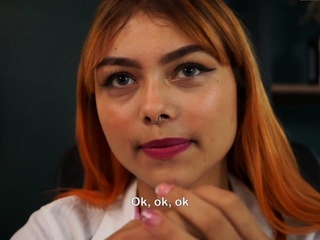 Redhead Latina has sex for the duration of her employment interview