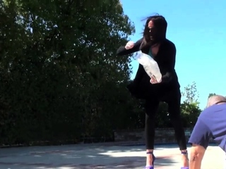 Sensational lady gets nailed by buddy