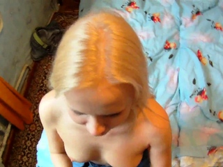 Sensual russian blonde darling Gloria Miller enjoys hardcore