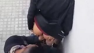 Sex with Arab teen amateur right after college