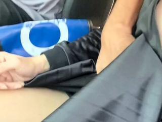 Shemale tranny sprayed with juice after anal