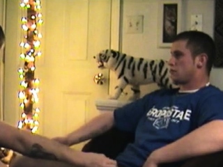 Straight college amateur sucked by DILF for jizzshot