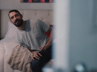 Tgirl toying tight ass before rimjob and fucking boyfriend