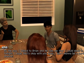 Two 3d cartoon cuties are prepared for their bath