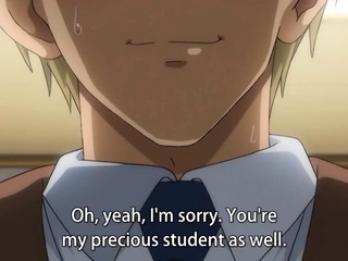 Virgin Schoolgirl Fucked by Teacher at School – Hentai Anime