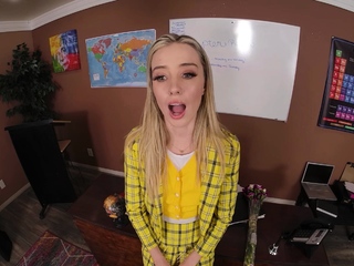 VR Conk Clueless XXX Parody With Slutty Haley Reed