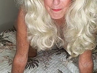 Amateur blond girl with big boobs getting fucked