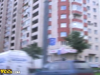 Amateur brunette Michelle with small tit