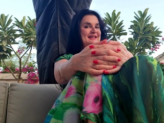 Beautiful Brunette Foot Fetish