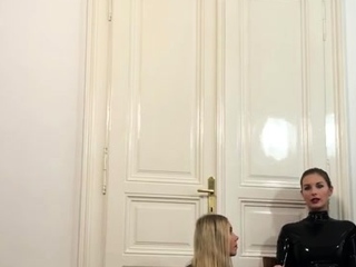 Big tit blonde amateur MILF seduced by a taxi