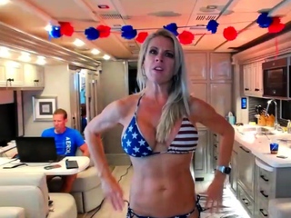 Blonde amateur milf does anal on pov camera 11