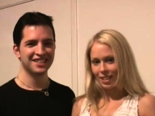 Blonde Slut at College Party