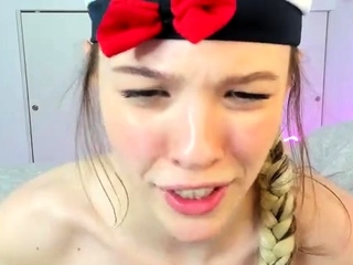 Blonde Teen Solo Masturbation