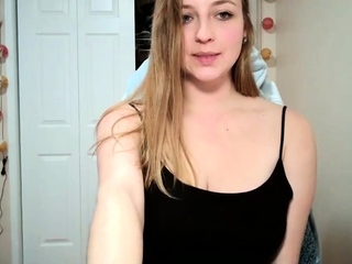 Blonde Teen Solo Masturbation