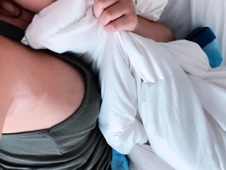 Chubby Brunette Big Boobs Dildo Masturbation