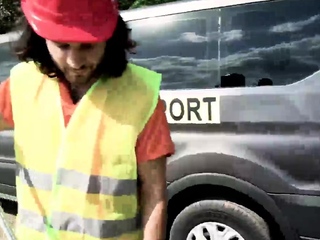 Cops breeding boys gay Trash Pick-Up Ass Fuck Field Trip