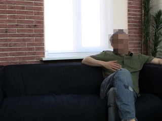 Cuckold spouse watches his wife riding his friend’s dick