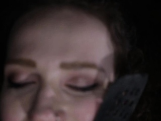 Cute submissive gets demented bondage and facefucking