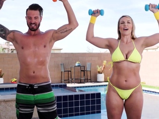 Fitness trainer Quinton James banged Joslyn in various ways