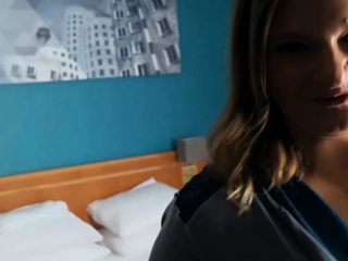 German chubby girl next door cheats with neighboor