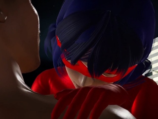 Hot 3D redhead licking a pussy while getting fucked