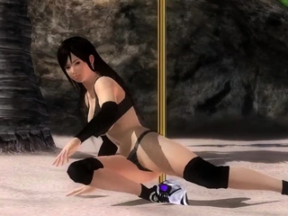 Hot 3D redhead licking a pussy while getting fucked