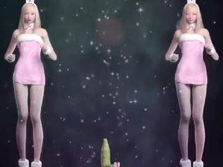 Hot 3D redhead licking a pussy while getting fucked