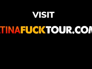 Hot Brunette Latina Cowgirl Riding Big Cock