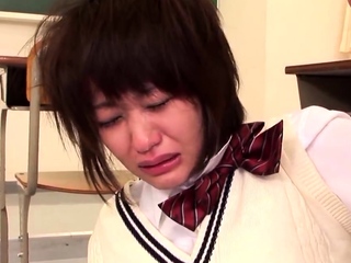 Japanese Asian mature giving blowjob to lucky guy