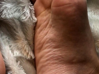 Maitresse Madelines solo foot fetish POV