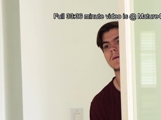 MATURE4K. Preparing for Cumstume Party