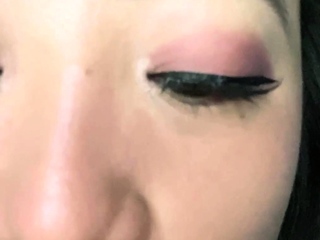 Sexy solo girl loving masturbation with toys