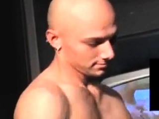 Slurpin Semen at the Arcade Glory Hole