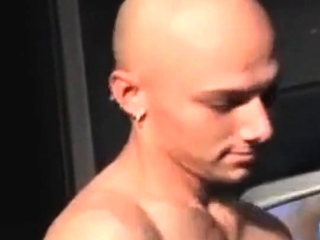 Slurpin Semen at the Arcade Glory Hole