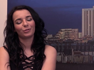 Slutty French babe Sophia Laure gets rough anal pounding